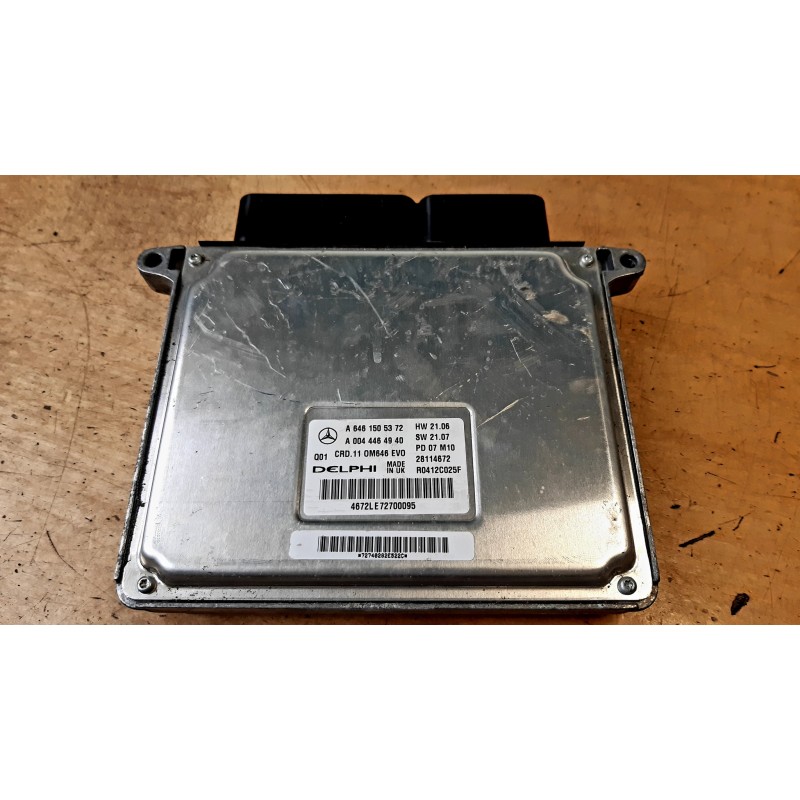 MERCEDES-BENZ DZINĒJA VADĪBAS BLOKS (ECU) A6461505372 / A0044464940