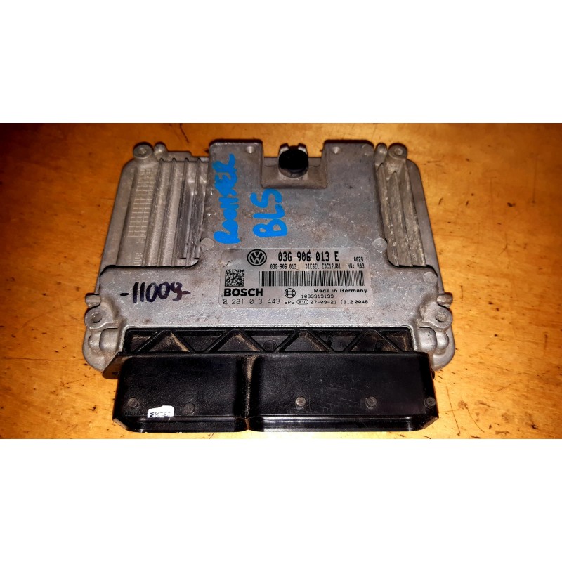 ЭБУ ДВИГАТЕЛЯ VAG 1.9 TDI 0281013443 / 03G906013E