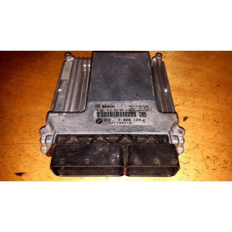 FULLY TESTED BMW ENGINE CONTROL UNIT (ECU / DDE) 7808124 / 0281013502 / 1039S23282