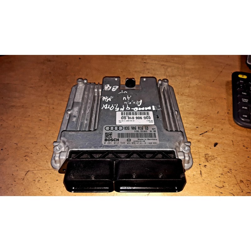 AUDI DZINĒJA VADĪBAS BLOKS 0281012546 – 03G906016GD – BRB – EDC16U31